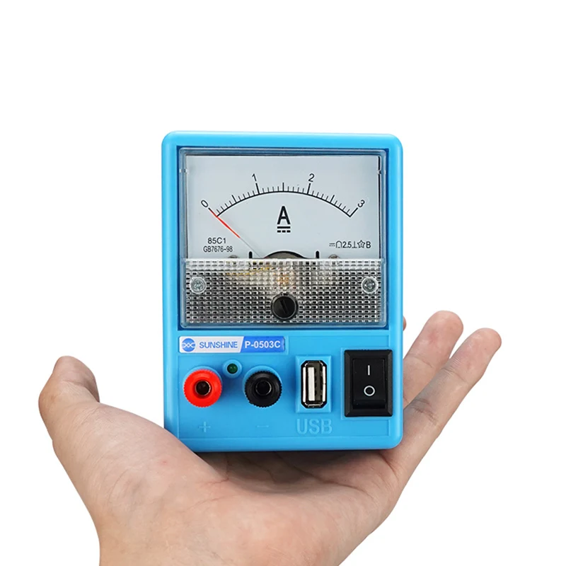 Regulador de voltaje portátil fuente de alimentación CC ajustable con puerto Usb Reparación de teléfono 5v 3a CC fuente de alimentación regulada 110v 220v