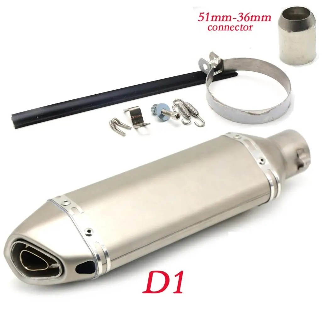 Dirt bike 51/36mm exhaust muffler pipe db killer For XCF XCRW EXCR EXC SXF SXR XCW SX 65 85 105 125 150 200 250 300