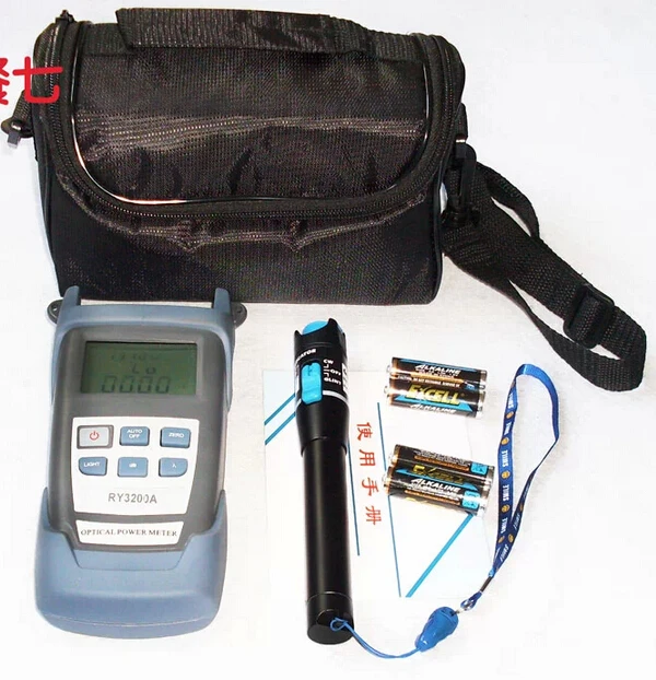 RY3200B Handheld Optical Fiber Power Meter -50~+26 dBm and 650nm Laser Source 1mW Visual Fault Locator