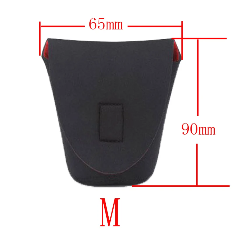 S M L XL XXL Neoprene impermeável Soft Bolsa para lente de câmera Tamanho da caixa