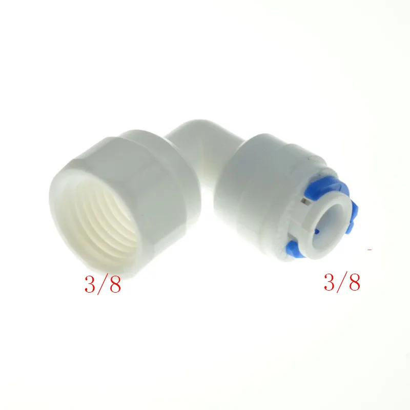 

5PCS3/8" OD Hose 1/2" female Elbow Connection Quick Connector RO Water Reverse