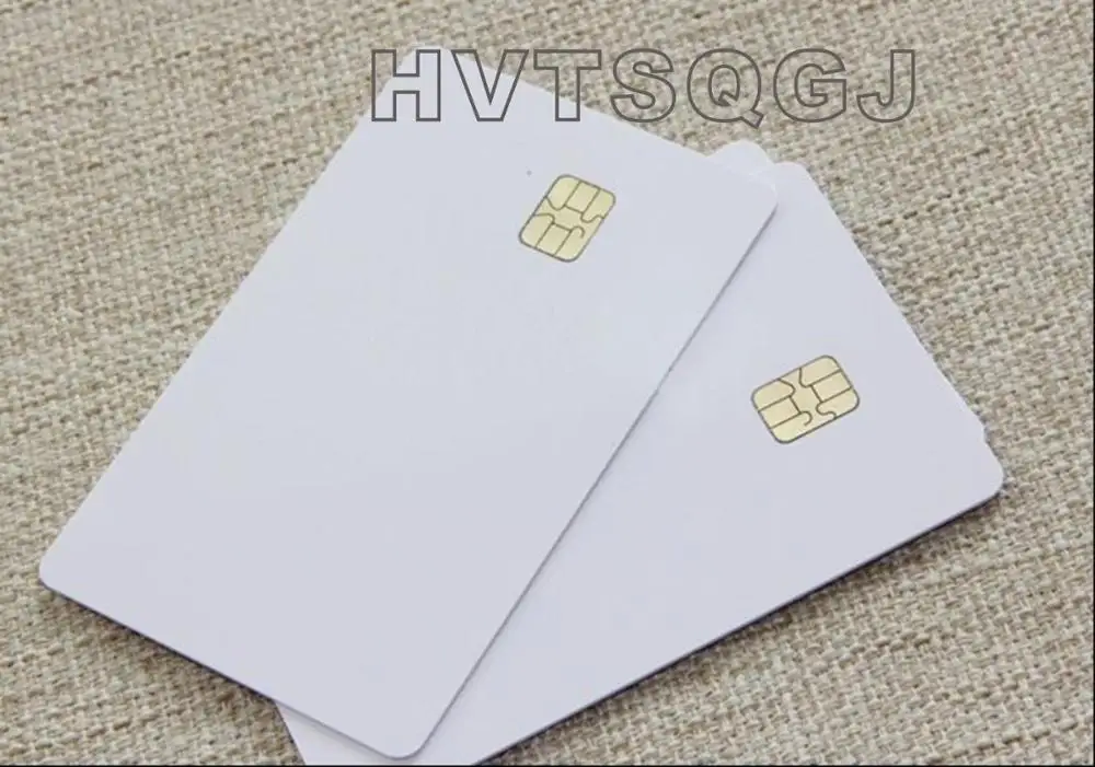 1000pcs blank card SLE4442 ISO7816 contact ic card