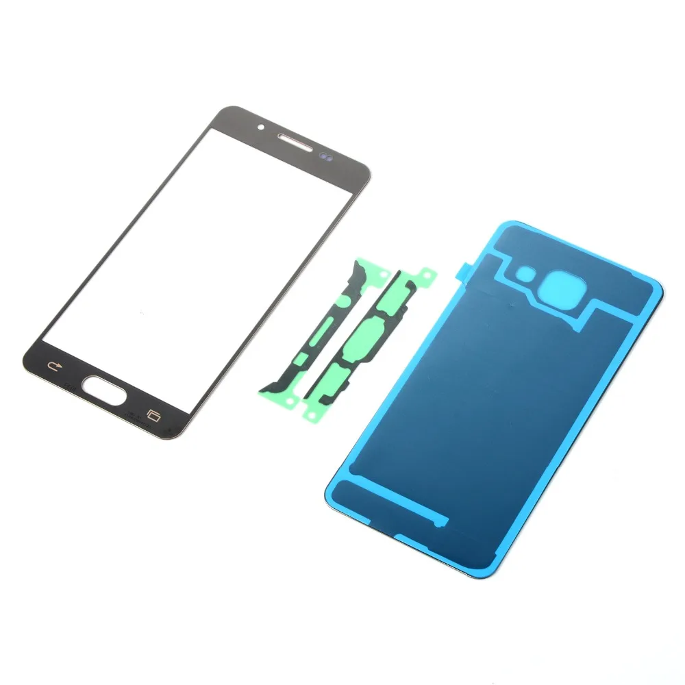 For Samsung A3 2016 A310 A310F Housing Back Glass Battery Cover+LCD Display Touch Screen Sensor Digitizer Glass+Adhesive+Tools