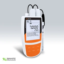 ALL IN ONE Multiparameter portable water quality meter tester pH ORP Conductivity TDS Salinity Resistivity DO Ion  with CE