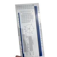 PVC ECG Ruler GONIOMETER Medical  PVC ruler Plastic Measurement Tools