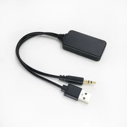 Biurlink Universal Car AUX USB Bluetooth Adapter Car Audio Home Speaker TV Bluetooth for Universal Car Pioneer Alpine Radio