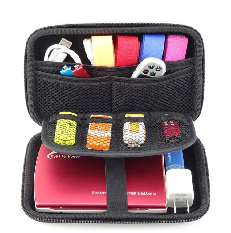 GUANHE-حقيبة تخزين للقرص الصلب مقاس 2.5 بوصة ، منظم حقيبة ، من أجل ويسترن ديجيتال ، جواز السفر ، الاستوديو ، نحيف للغاية ، عناصر WD الأساسية