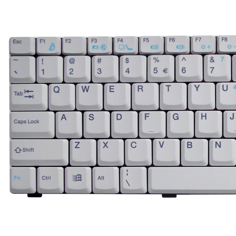 GZEELE New Laptop keyboard for Fujitsu Amilo A1630 D1840 D1845  XD2811 white English keyboards US version