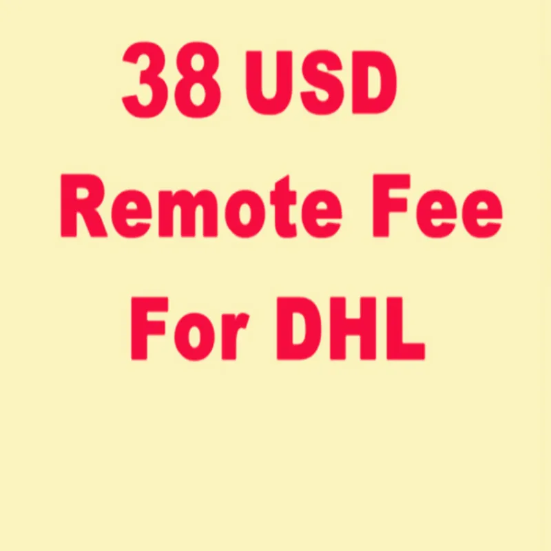 

Remote fee for DHL for ali stand shipping