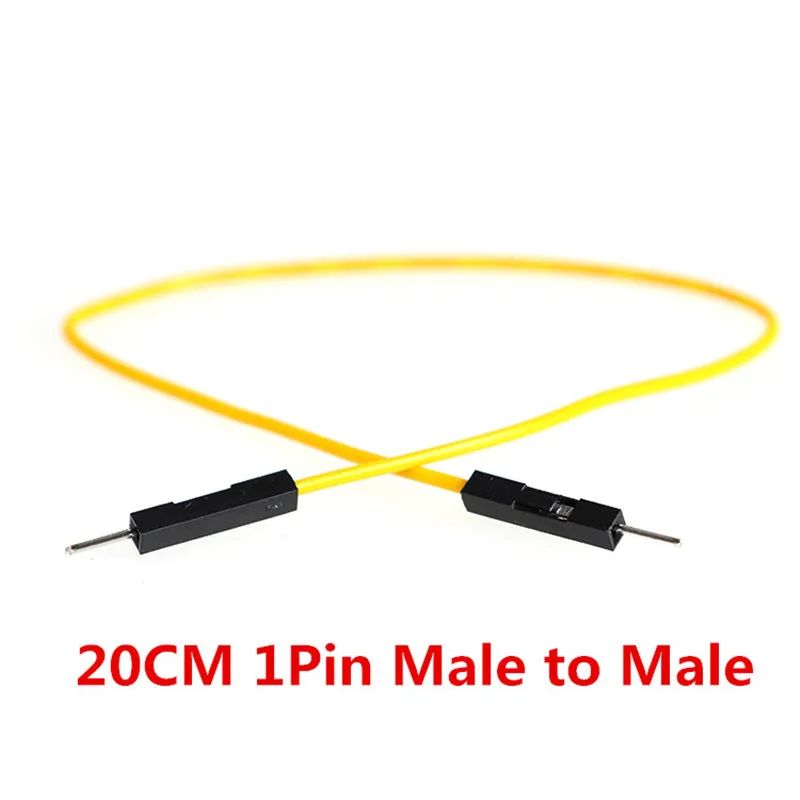 100Pieces 20cm 1Pin Male to Male, Female to Male, and Female to Female Jumper Wire  Dupont Cable for Breadboard