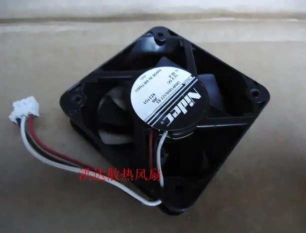 Original  NIDEC U50R12NS1Z7-53 J60 50*50*15mm 5015 12V 0.06A  3 wire cooling fan