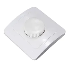 Interruptor Dimmer Controlador Ajustável para Lâmpada Regulável, Escondido Estilo Europeu, Novo, 110V, 220V