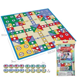 1 Set Toys Playmat Entertainment Aeroplane Travel Game Board Game Parent-Child Party Game for Children Kids