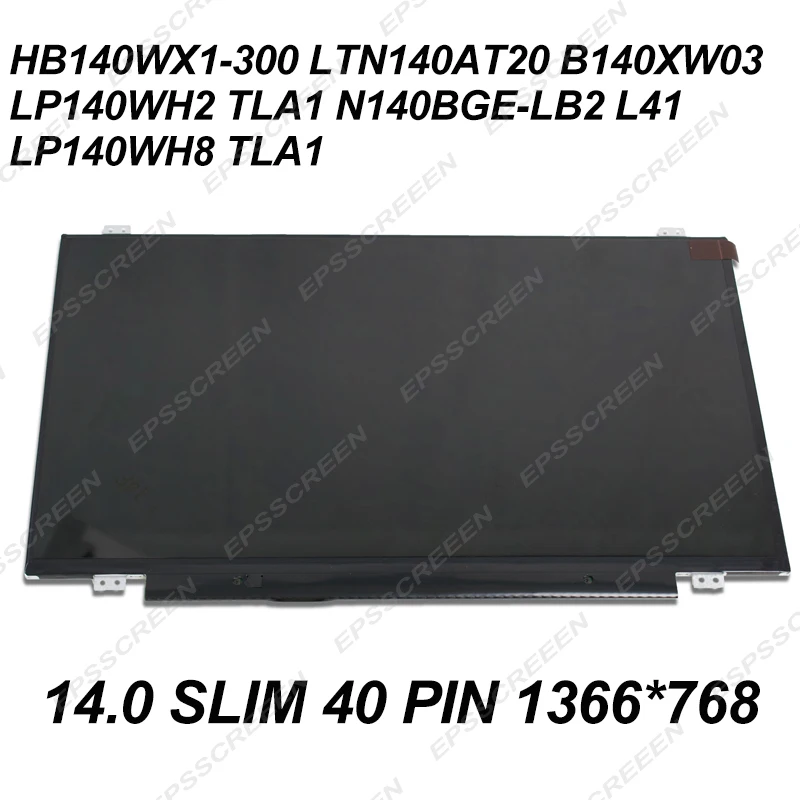 

ORIGINAL REPLACE PANEL FOR ACER 4830TG 4740G 4745G 4810T V5-431 V5-471G LED LCD MONITOR MATRIX SCREEN DISPLAY FIX 14.0" 40PIN