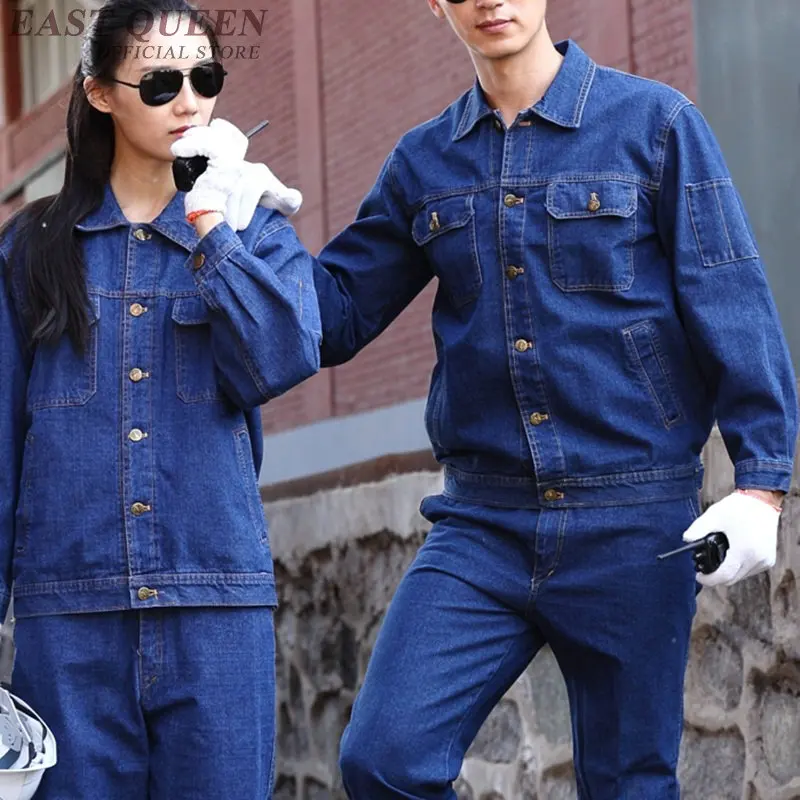 

Working coveralls mens workwear mechanic uniforms workshop engineering mechanic work clothes DD1218