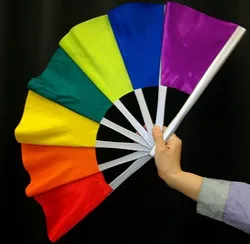 Delux Multicolor Pro Broken and Restored Fan Magic Tricks For Magician Stage Illusion Gimmick Props Comedy