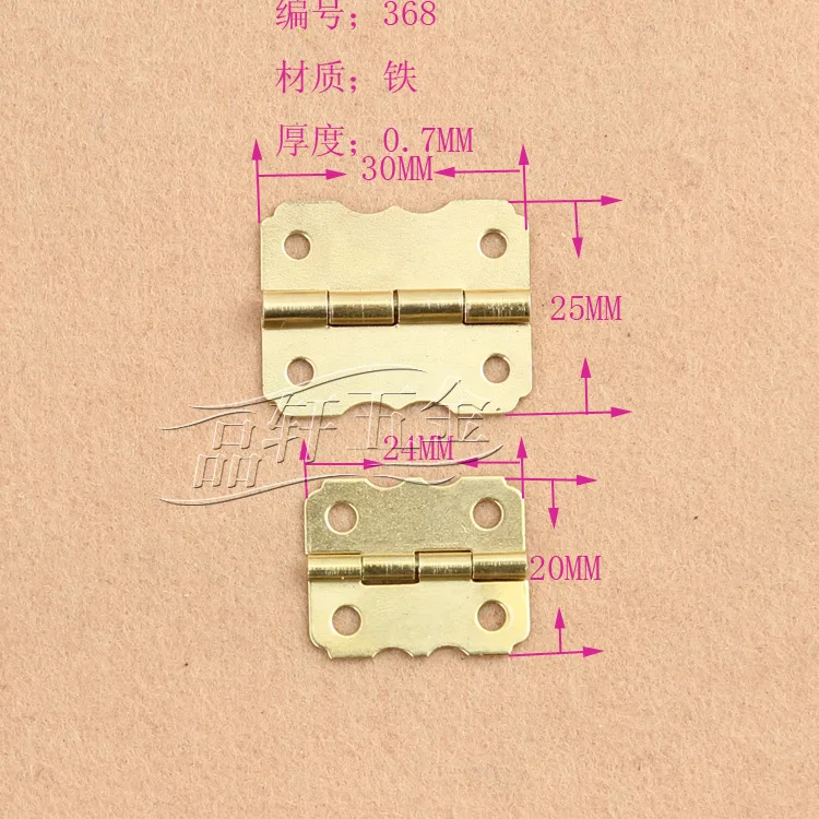 Factory direct wooden gift box packaging hinge box Accessories M369