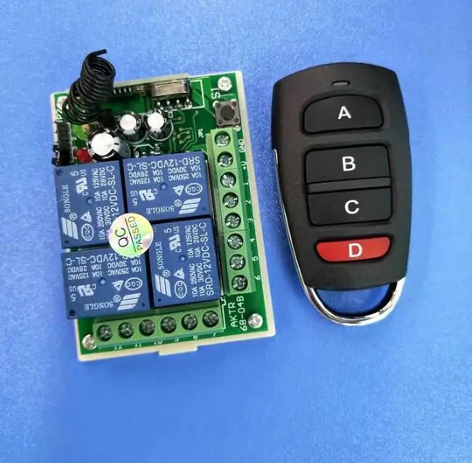 Hot Sale Dc 12V 4CH…