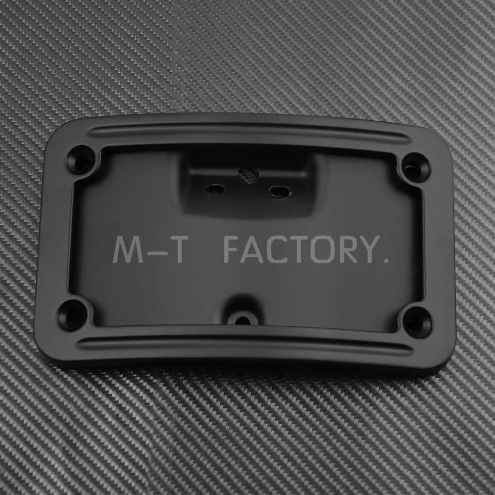Motorcycle License Plate Mounting Frame Kit For Harley Softail Heritage Springer Classic FLSTSC 05-07 Softail Deluxe FLSTN 05-14