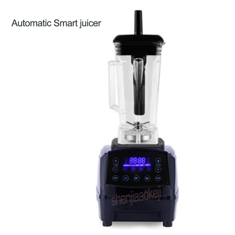 2L لمس الرقمية التلقائي الذكية الموقت 3HP BPA الحرة المهنية العصائر خلاط خلاط عصارة الغذاء الفاكهة المعالج 2200 واط
