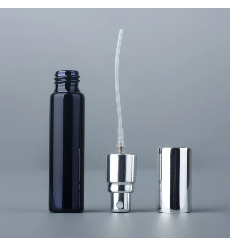 50 Teile/los 10ML UV Beschichtung Glas Mini Parfum Flasche Nachfüllbare Tragbare Parfüm Flasche Spray Flaschen Leere Behälter – Detail 3
