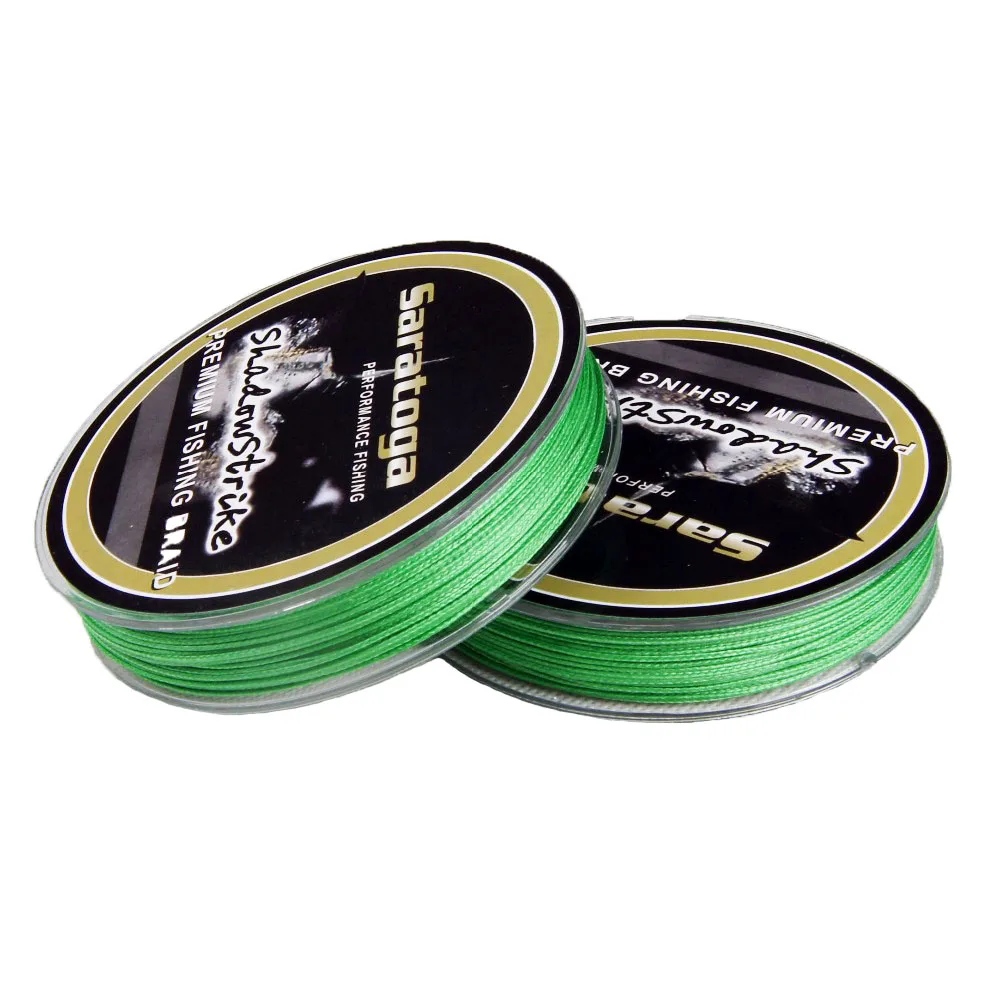 Dorisea Línea de Pesca Trenzada Multifilamento Verde Fluorescente - imagen 2