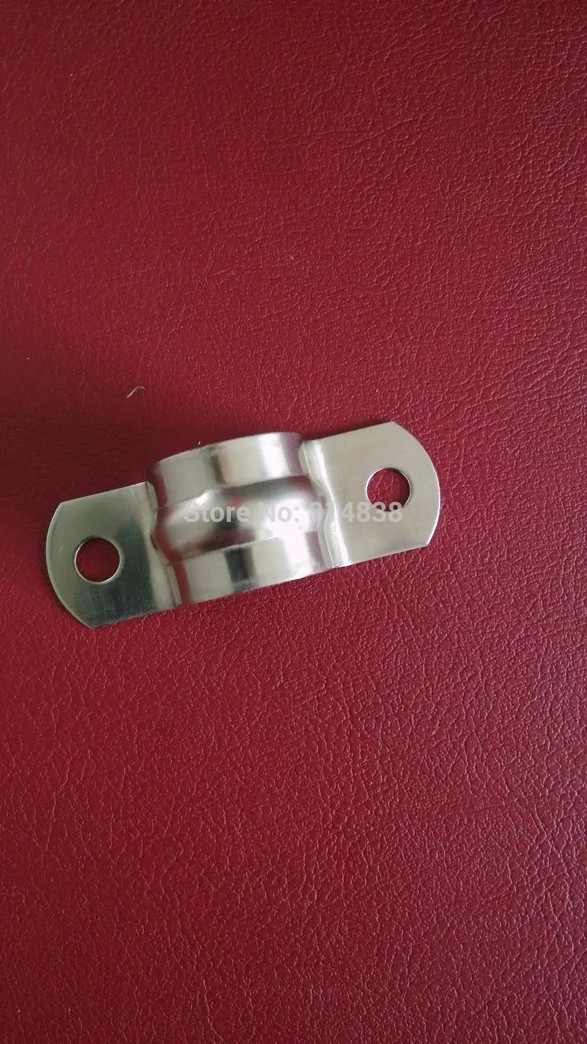 Wkooa M8 Edelstahlklemmen mit zwei Löchern für Rohre und starres Rohr