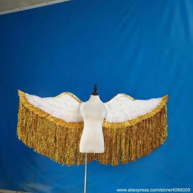 large size angel wings baby's fairy wings beautiful feather DIY handicrafts creative dance cosplay props