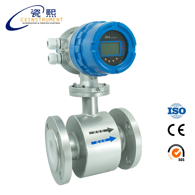 Low cost water flow meter DN32 Diameter Carbon Steel Material Acid flow meter