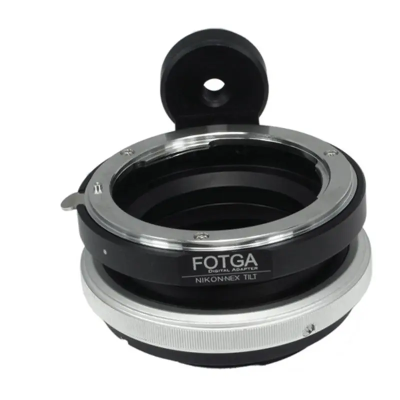 FOTGA Tilt Adapter Ring for Nikon Lens to Sony Adapter for ILCE-6000/7R NEX-5T VG10 VG20 Nex3 Nex5 NEX7 NEX5N