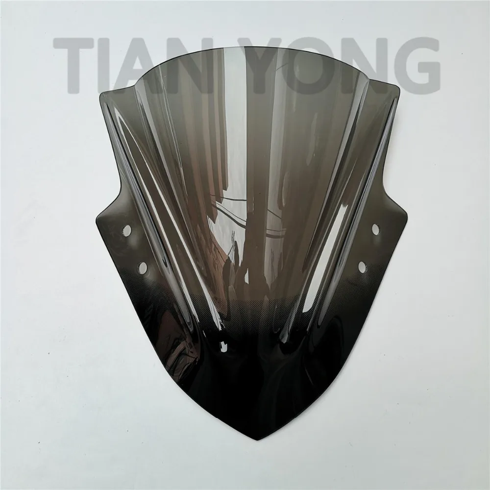 Motorcycle Accessories For Kawasaki Ninja 300 Windshield Wind Deflectors Smoke Clear smoke Windscreens Acrylic