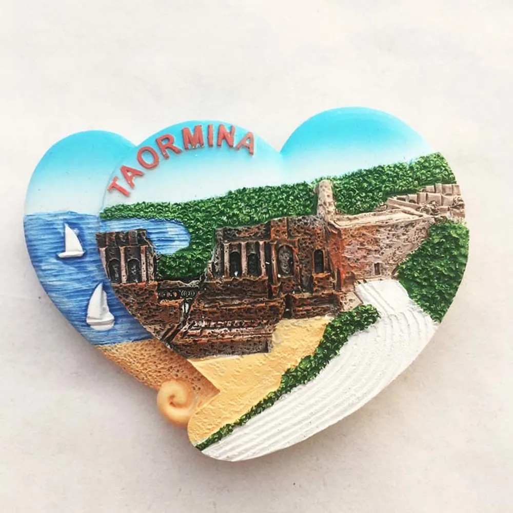 

BABELEMI Sicily, Italy Taormina souvenirs fridge magnets home decoration accessories