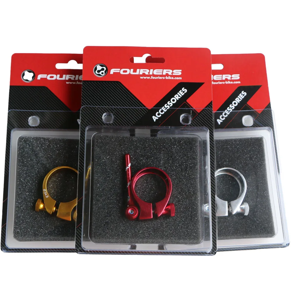 31.8mm 34.9mm Bike Seatposts Clamp MTB Aluminium Alloy Mountain Road Bicycle Seatpost Seat Post Clamp For 27.2/28.6/30.4/30.9mm