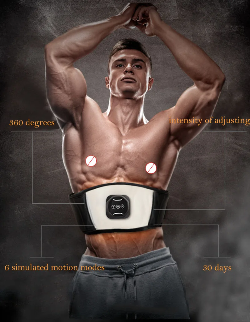 New Type of Abdominal Fitness Instrument Fitness Equipment Intelligent laparoscope Lazy people take in abdomen  lose weight