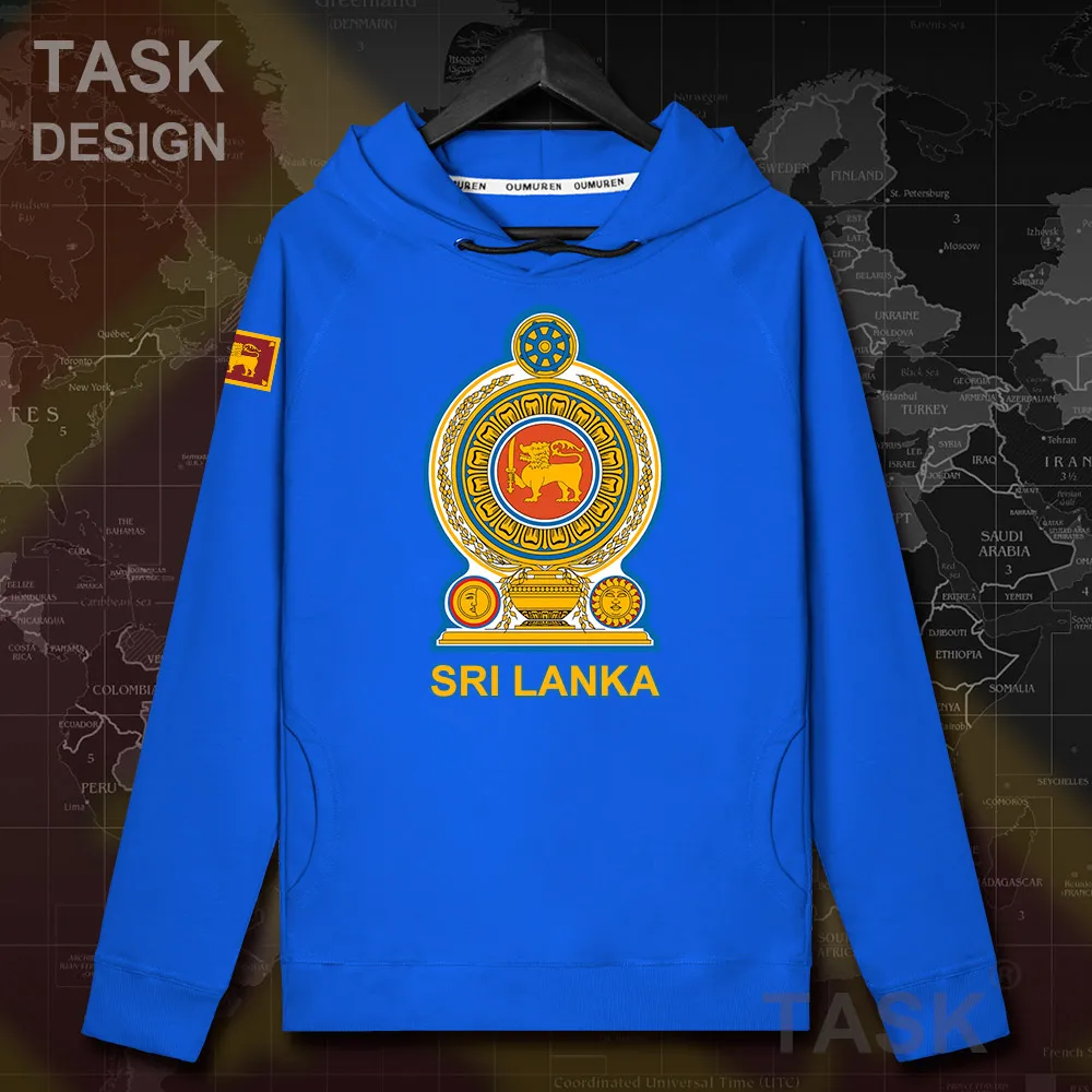 Sri Lanka Lankan LKA Ceylon mens hoodie pullovers hoodies Autumn sweatshirt streetwear clothing hip hop tracksuit nation top 20