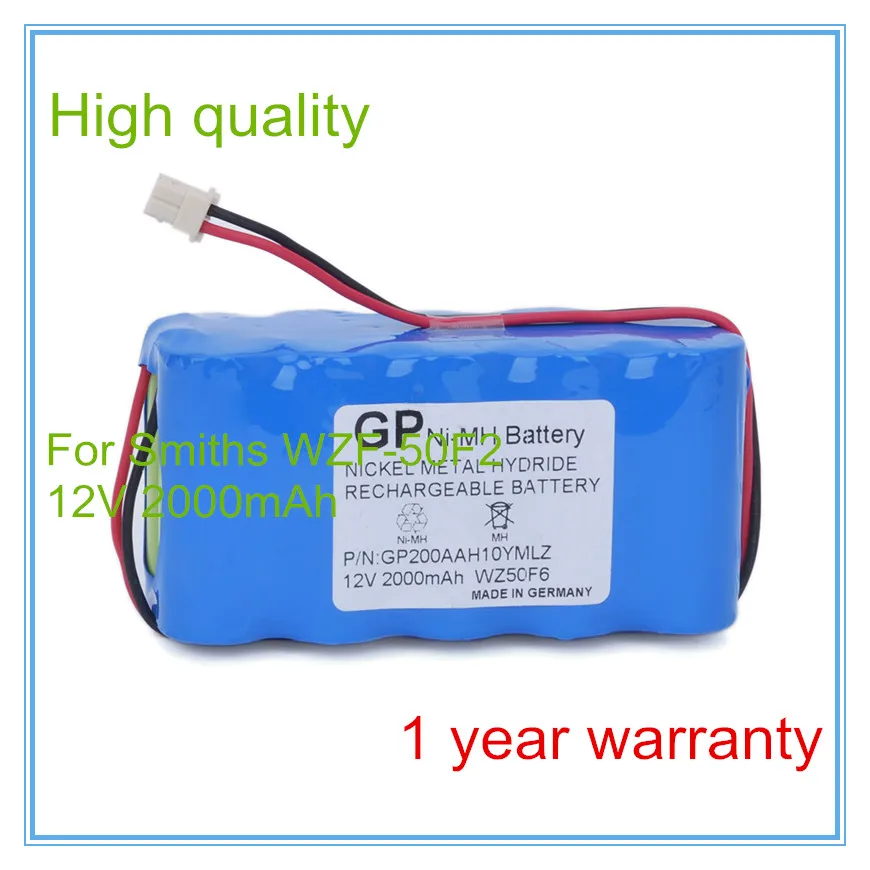 Double channel micro-infusion pump battery Replacement For  Infusion Pump WZ50F6,WZ-50F6,WZF-50F2 Syringe Pump battery