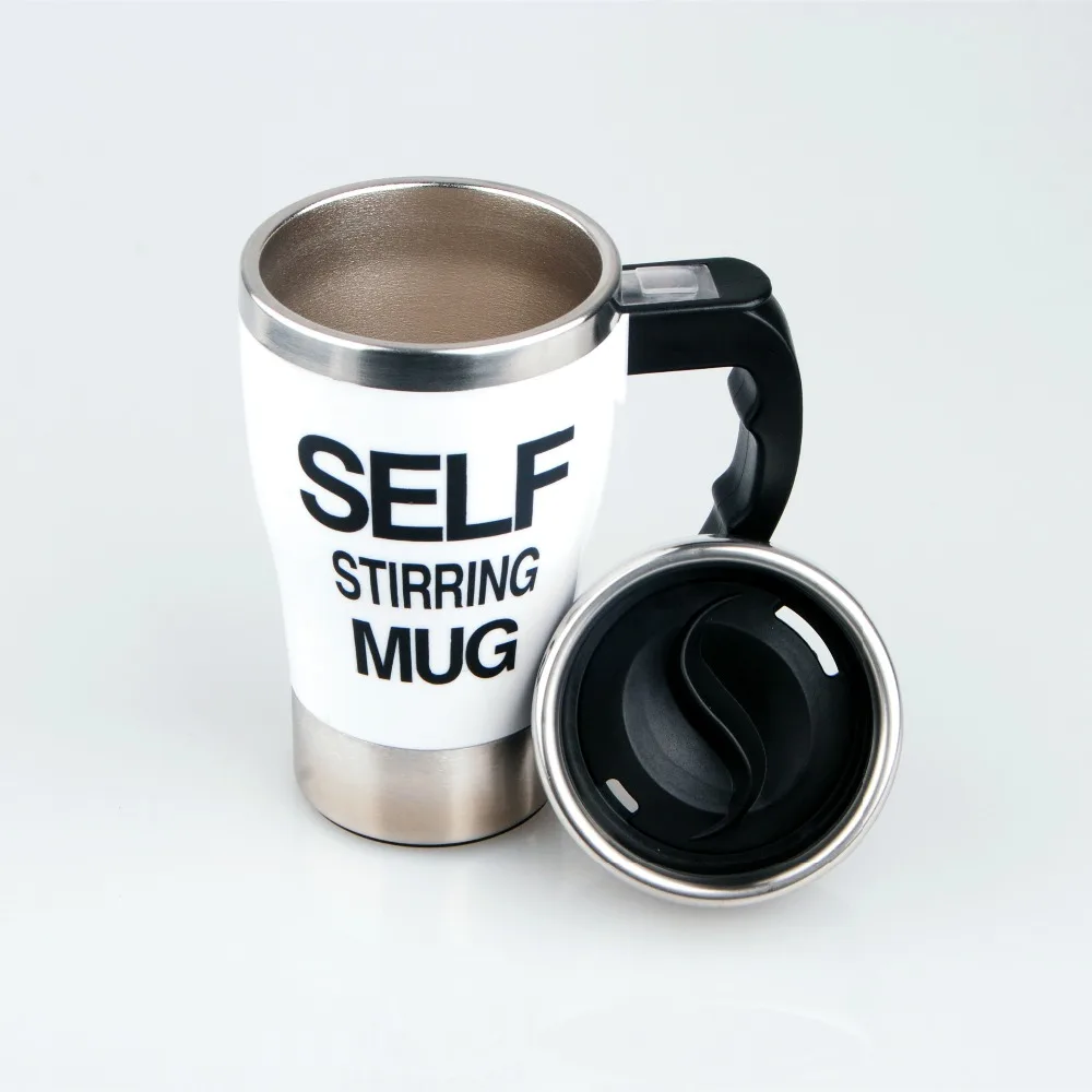 New Patent Self Stirring Coffee Cup Mugs Double Insulated Coffee Mug Automatic Electric Coffee Cups Smart Mugs Mixing Coffee Cup