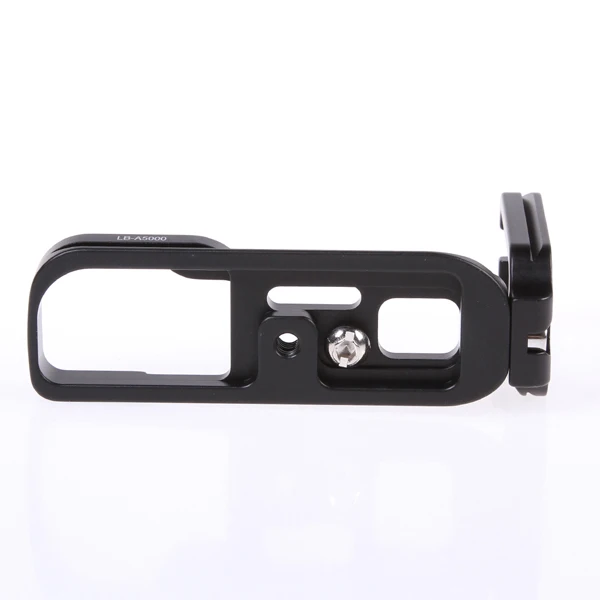 LB-A5000 QR Quick Release Vertical L Plate Bracket Base Holder Grip for Sony A5000 Camera Arca Swiss