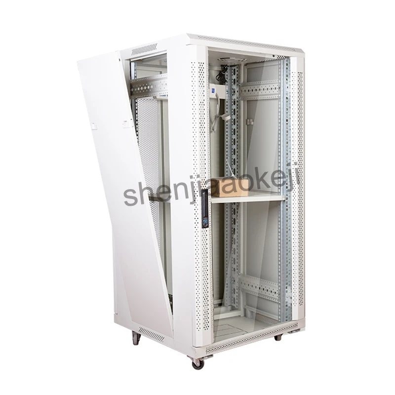 22U Cabinet Web Server Cabinets network rack server stored program controlled switching cabinet monitor  1pc