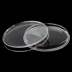 40.6mm Clear Plastic Round Coin Holder Capsule Direct Fit For 1oz American Silver Eagles Protective Cover