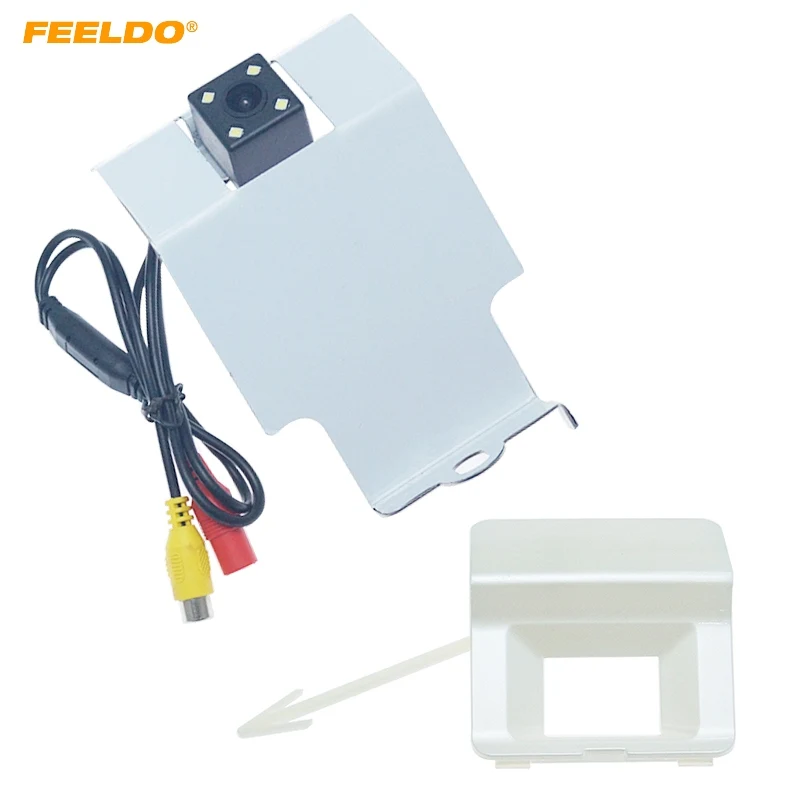 

FEELDO Car Backup Rear View Camera For Toyota Prado (Middle East) Install In Spare Tire Cover Reversing Camera #6097