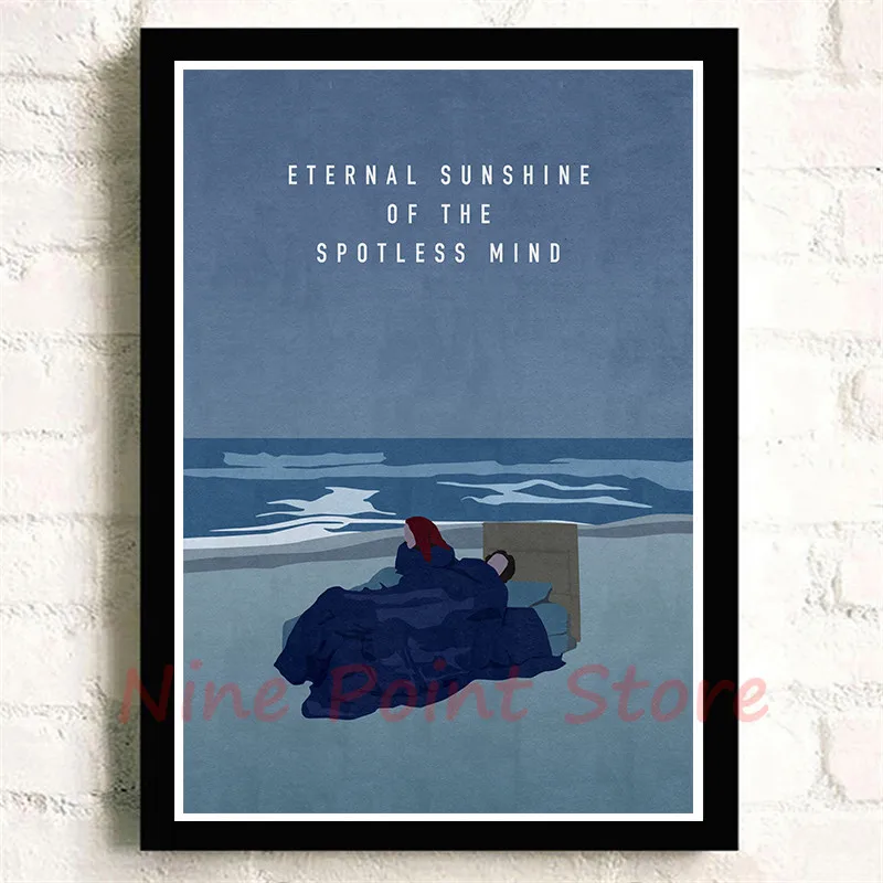 Jim Carrey Eternal Sunshine of the Spotless Mind Coated paper Poster Prints HD Image Home Decoration Livingroom Frameless