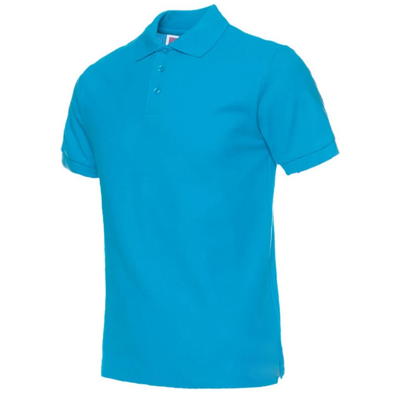 2024 Men Polo Shirt Brand Mens Solid Color Polo Shirts Camisa Masculina Men\'s Casual Cotton Short Sleeve Polos Hombre Jerseys