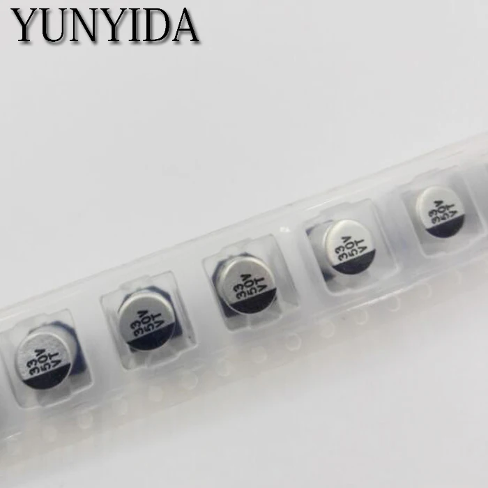 20pcs  50V 33UF  6.3*7.7mm SMD Aluminum  Electrolytic Capacitor