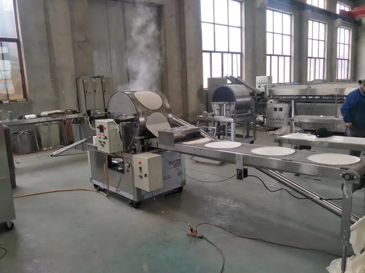 Automatic Tortilla Press Machine /Spring Roll Egg Roll Making Machine