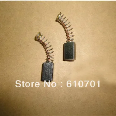 10PCS 5x8x11mm Springs & Wire Leads Electric Carbon Brushes For Power Tool Hand Drill Grinder Saw Hammer Motor 3/16