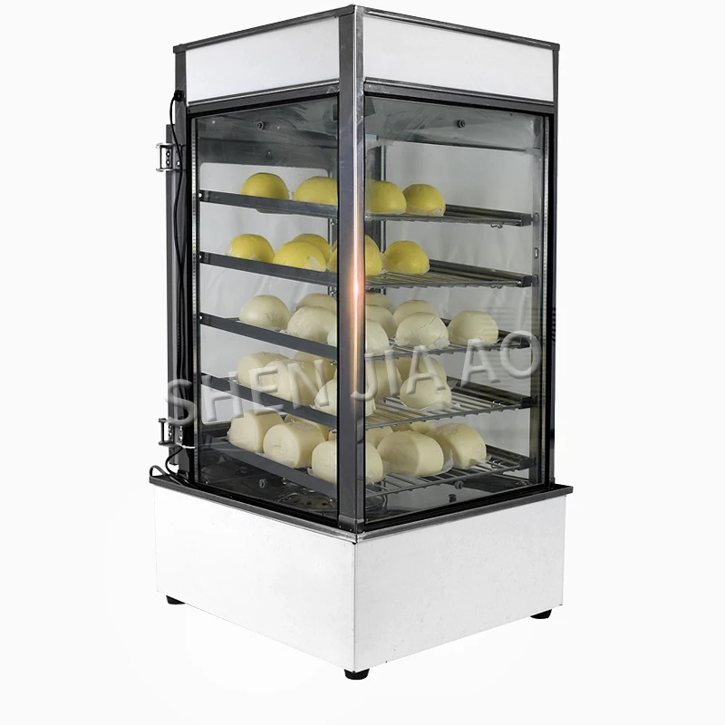 FD-500 التجارية الكهربائية تبخير خزانة محاطة تشديد الزجاج التجاري كعكة باخرة الخبز باخرة البخار الكعك