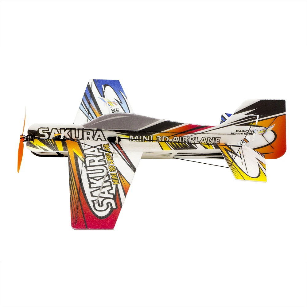 DW Hobby Mini RC Vliegtuig 3D Aerobatic Vliegende Vliegtuigen EPP/PP Schuim Speelgoed Vliegtuigen Spanwijdte 451mm DIY Model Vliegtuig Ongemonteerd