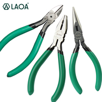 LAOA 5 Inch Wire Cutter Long Nose Pliers Side Cutter Mini Diagonal Pliers For Fishing Combination hand tools Kit