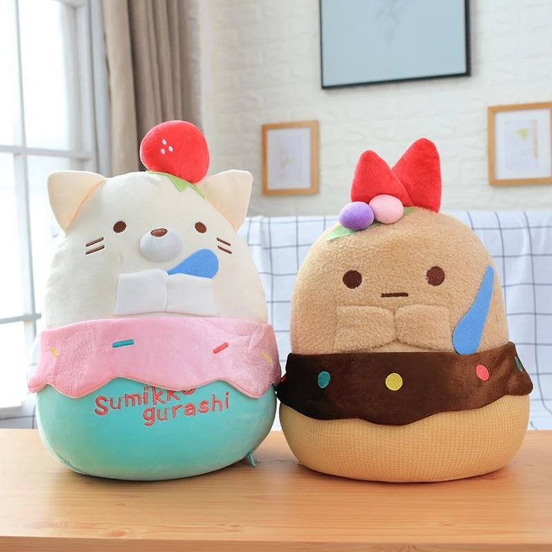 45 centimetri di Animazione Giapponese Sumikko Gurashi Peluche Angolo Bio Cuscino Coperta Morbida Animale Del Fumetto Bambola Del Capretto Di